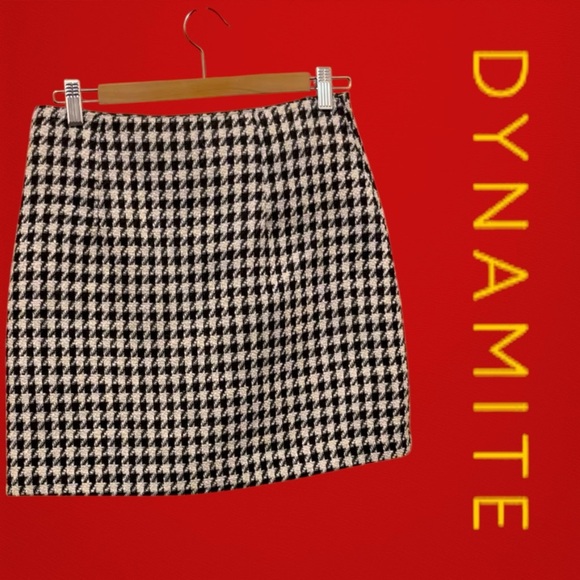 Dynamite houndstooth skirt - Picture 9 of 10
